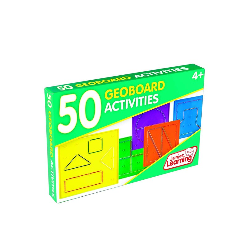 Junior Learning JL342 50 Geoboard Activities, Multi Medium