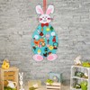 Toddler DIY Felt Rabbit Set Wall Hanging Bunny Crafts Ornaments