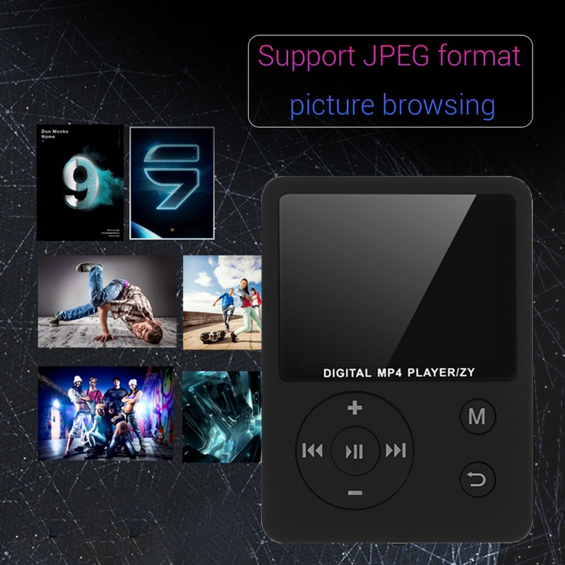 Portable Mini 1.8 Inch Color Screen MP3 Player Support 32G