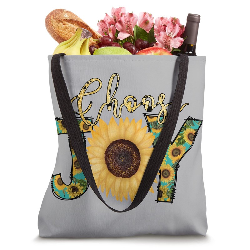 Choose Joy Christian Décor Theme Tote Bag