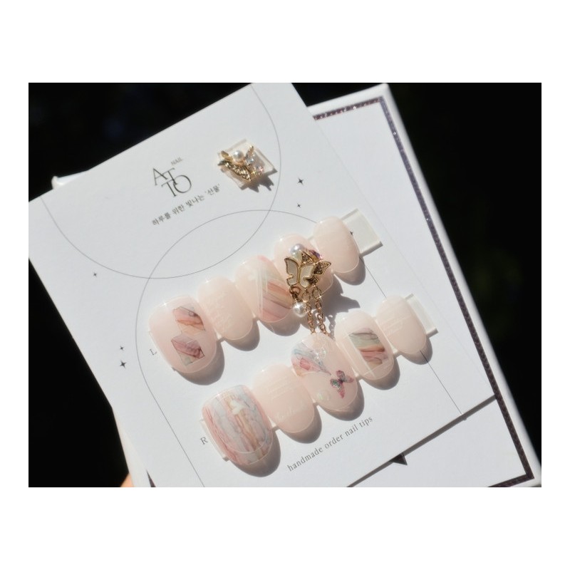 Handmade nails - Author's recommendation❤ By the window where moonlight