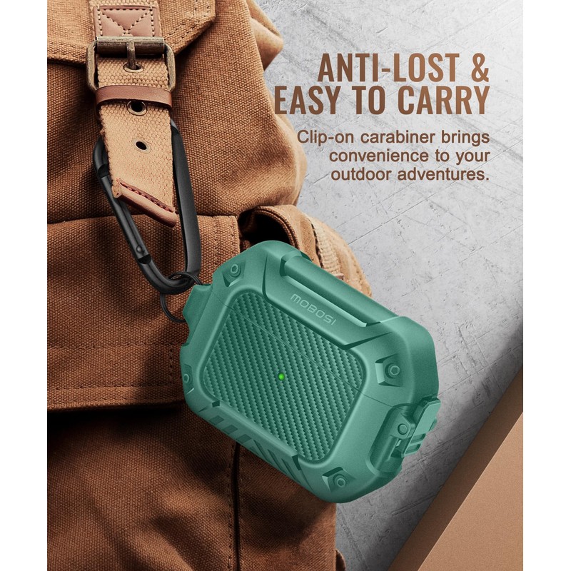 MOBOSI for AirPod Pro Case with Cleaner Kit, Compatible with