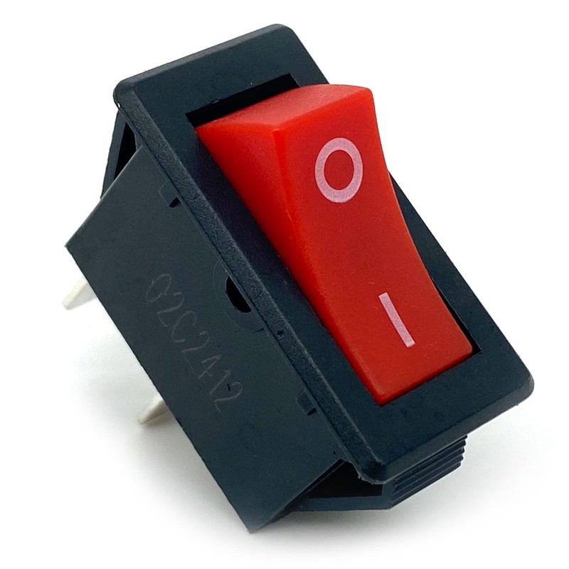 1-Pack HY35C Rocker Switch – SPST 2-Pin 16A/125V 12A/250V Push