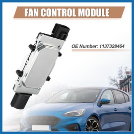 A ABSOPRO Engine Cooling Fan Controller for Mazda 3 5 for Volvo v40 for Ford Focus Kuga Cooling Fan Control Module Fan Control Unit Replaces 1137328464 1137328567 Item Replacement