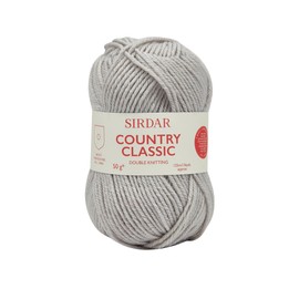 Sirdar Country Classic DK Double Knitting, Dove Grey (862), 50g