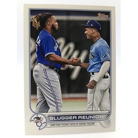 2022 Topps Baseball Card Vladimir Guerrero Jr. Slugger Reunion #329 Check List