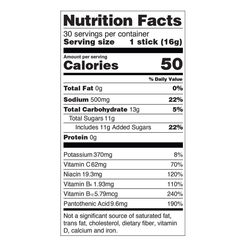 Liquid IV Firecracker Popsicle Hydration Multiplier Electrolytes Drink Mix -