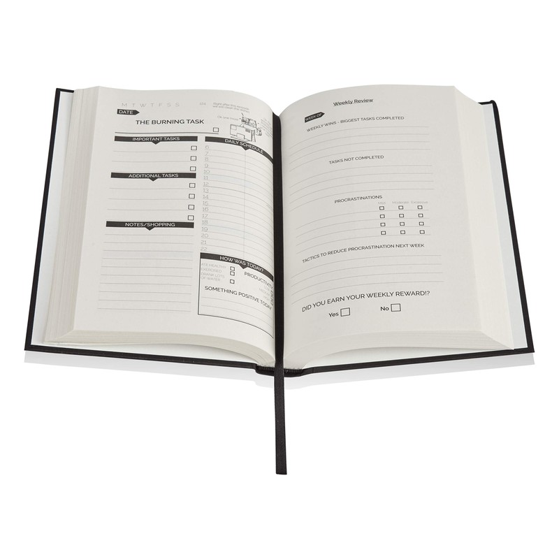 The Procrastinators Planner - Daily/Weekly Organiser Designed to Increase Productivity
