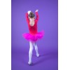 tanzmuster ® Romy Ballet Tutu Girls' Long-Sleeved Cotton Ballet Bodysuit