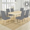 Stretch Chair Covers, Set of 6, for Dining Room Chairs,
