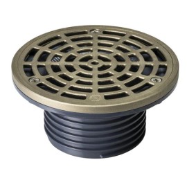 Sioux Chief 832-3HNR FinishLine 3 Inch Adjustable Floor Drain Nickel Bronze