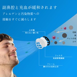 WoodyKnows Super Defense Nose Filter (Round Large, 6 Pack)