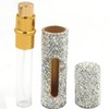 Bestbling Bling Rhinestone-decorated 10ml Perfume Spray Bottle-Portable and Durable for