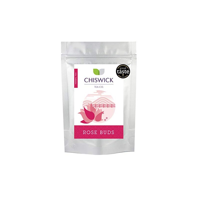 Pink Rose Buds Premium Loose Leaf Herbal Tea - Chiswick