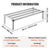 VEVOR Aluminum Dunnage Rack, 48” x 20” Commercial Food Floor