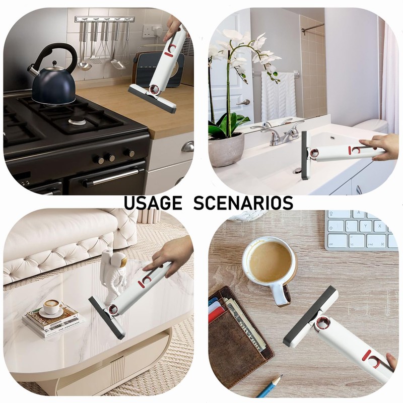 Protable Mini Mop Sponge Mop - Self Squeeze Mini Mop