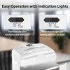 Bonsaii Micro Cut Shredder, Portable with a Convenient Handle, shredding