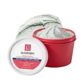 QUARXERY Exfoliante Espumoso Corporal y Facial con Ácido Mandélico y Lactobiónico  Crema Exfoliante Suave para Puntos Negros, Acné, Axilas e Ingle... 
