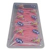 Fini Tuberoos Strawberry Sour Candy Strips 200 Pcs Net Wt