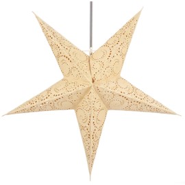 Guru-Shop Foldable Advent Light Paper Star Christmas Star Anubis Red Star Window Decoration 5 Tips