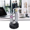 Fyearfly Perpetual Motion Machine Desk Toy, Kinetic Art Electronic Shake