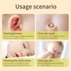 Baby Ear Nose Cleaner Set TPR Portable Double Head Safely
