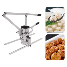 TFCFL Meatball Forming Machine, Manual Stainless Steel Meatball Maker Tool with 15/20/25mm Models for Home Kitchens, Restaurants for Making Fish Balls, Beef Balls, Pork Balls, Vegetable Balls, Silver