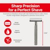 Feather All Stainless Steel Double Edge Shaving Razor