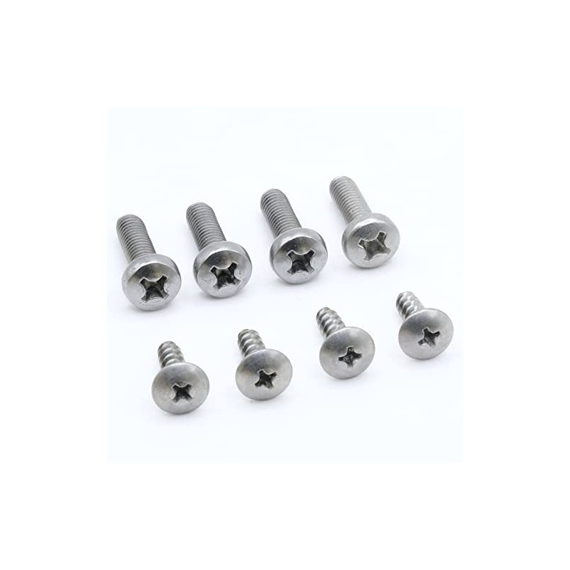 ReplacementScrews License Plate Screws Compatible with Honda Element - Stainless