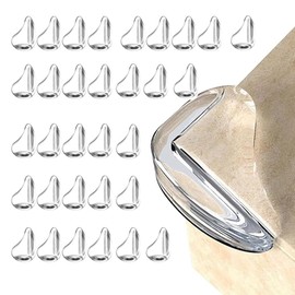 32 Pcs Corner Protector for Baby,Protectors Furniture Corner Guard & Edge Safety Bumpers Table Corner Protectors Bumpers to Cover Sharp Furniture & Table Edges(Clear)