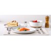Hasense Plates and Bowls Sets, 18 Pieces Modern Porcelain Dishes