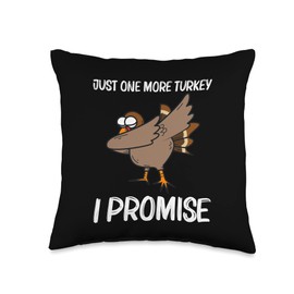 Cool Turkey Design For Men Women Forest Wild Animal Lovers Throw Pillow