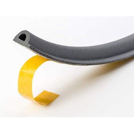 ESP Window and Door Rubber Weather Seal 6x9mm Grey