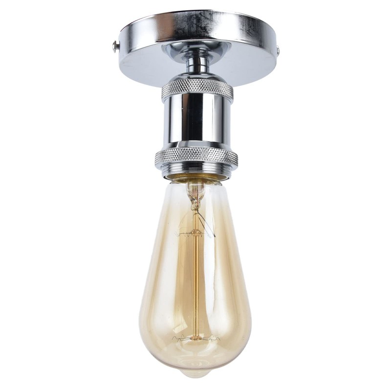 ViaGasaFamido E26 E27 Vintage Light Socket, Lampholder Vintage E27/E26 Base