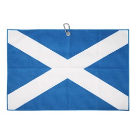 SHABIER United Kingdom Golf Towel Golf Microfiber Waffle Pattern Golf Towel (Saint Andrew's Cross)