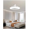 Wolike 1pc 2-in-1 Three-Speed Mode LED Fan Light, LED Lamp