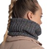 Buff Scaldacollo in tricot e pile KIM GREY Women Taglia