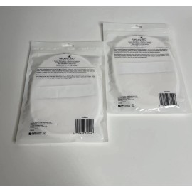 Beauty 360 Dual Textured Loofah Buff - Exfoliate Cleanse & Massage Skin LOT of 2