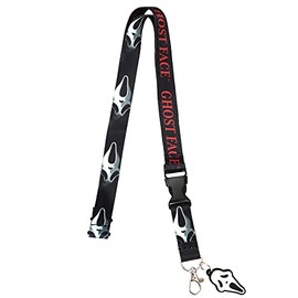 Ghostface Lanyard with Clear ID Sleeve