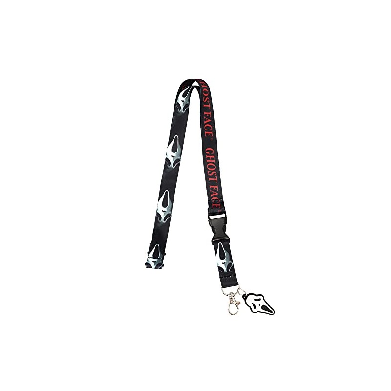 Ghostface Lanyard with Clear ID Sleeve