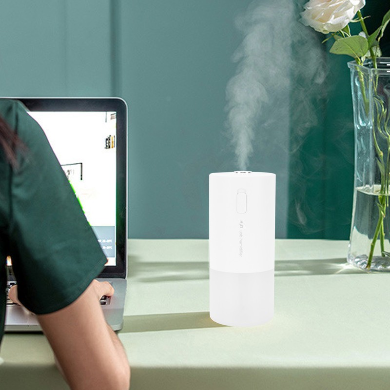 300ML Humidifier Desktop USB Charging Aromatherapy Diffuser with Night Light