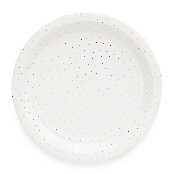 Sugar Paper Large Paper Plates, Pack of 8 Paper Plates,