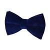 HOULIFE Men's Pre-tied Bowties Velvet Solid Color Adjustable Bow Tie