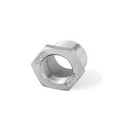 BSP Hexagonal 1" M to 3/4" F Reducing Bush - A4 (T316) Marine Grade Stainless Steel Pack Size : 1