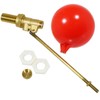 SPARES2GO 1/2" Part 1 Valve High Pressure Side Entry Toilet