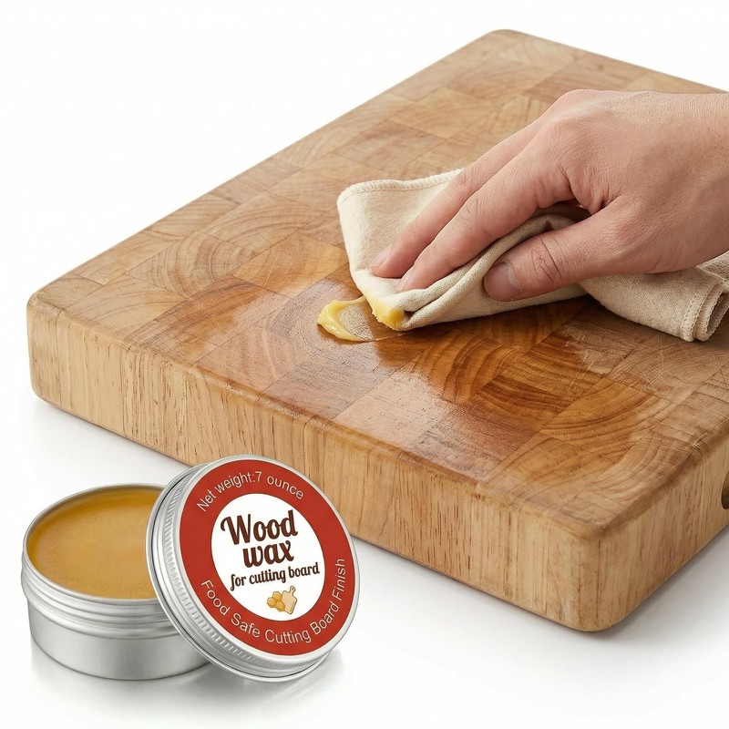 Cutting Board Wax Food Grade Mineral Oil Beeswax - Wood