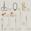 Maxcatch Fly Tying Tools Kit Complete Tools Assortment Whip Finisher/Bobbins/Hackle