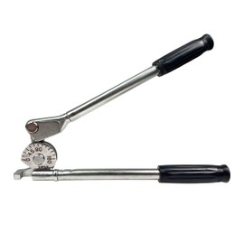 HFS(R) 3/8" OD Tubing Bender Manual Bender 180° HVAC Soft Copper Aluminum Tubes Bending Tool for Air Conditioning Refrigeration Repair