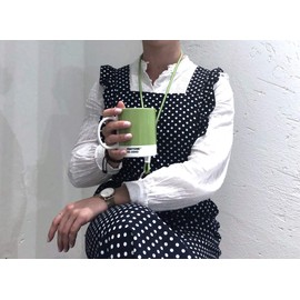 Pantone Porzellan Kaffeebecher Kaffeetasse, Green 15-0343, 1 Stück (1er Pack)