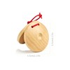 Wooden Castanet, Percussion Instrument - Hand Finger Castanets, Wood Castanets